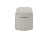 PHILIPA STORAGE BENCH-OATMEAL TWEED