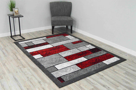 Rima Area Rug 4999 Red