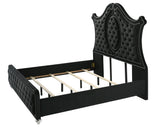 Cameo Panel Bedroom Group - Black King bed