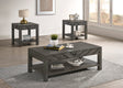 Valor 3-Piece Cocktail Set-Grey