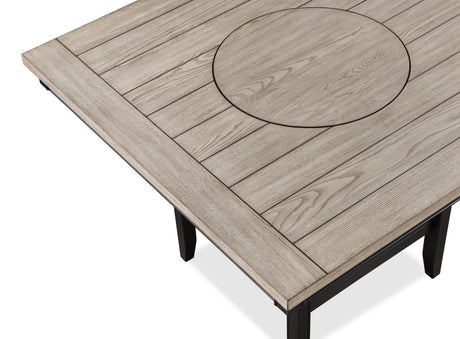 Fulton Ct Counter Height Table - Light Grey