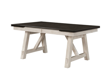 Maribelle 6p with Bench Chalk Warmgrey