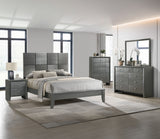 Denker Gunmetal Bedroom Group