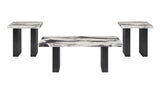 Vega 3-Piece Faux Marble Cocktail Set