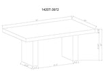 Vega Faux Marble Dining Set
