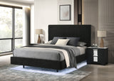 Fable Black Queen Bed