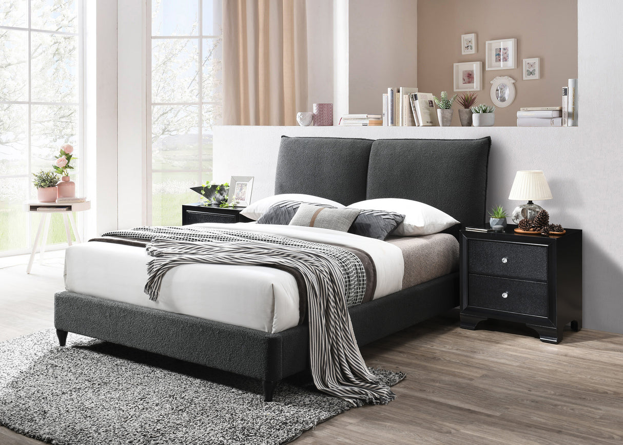 Jenn Charcoal King Bed