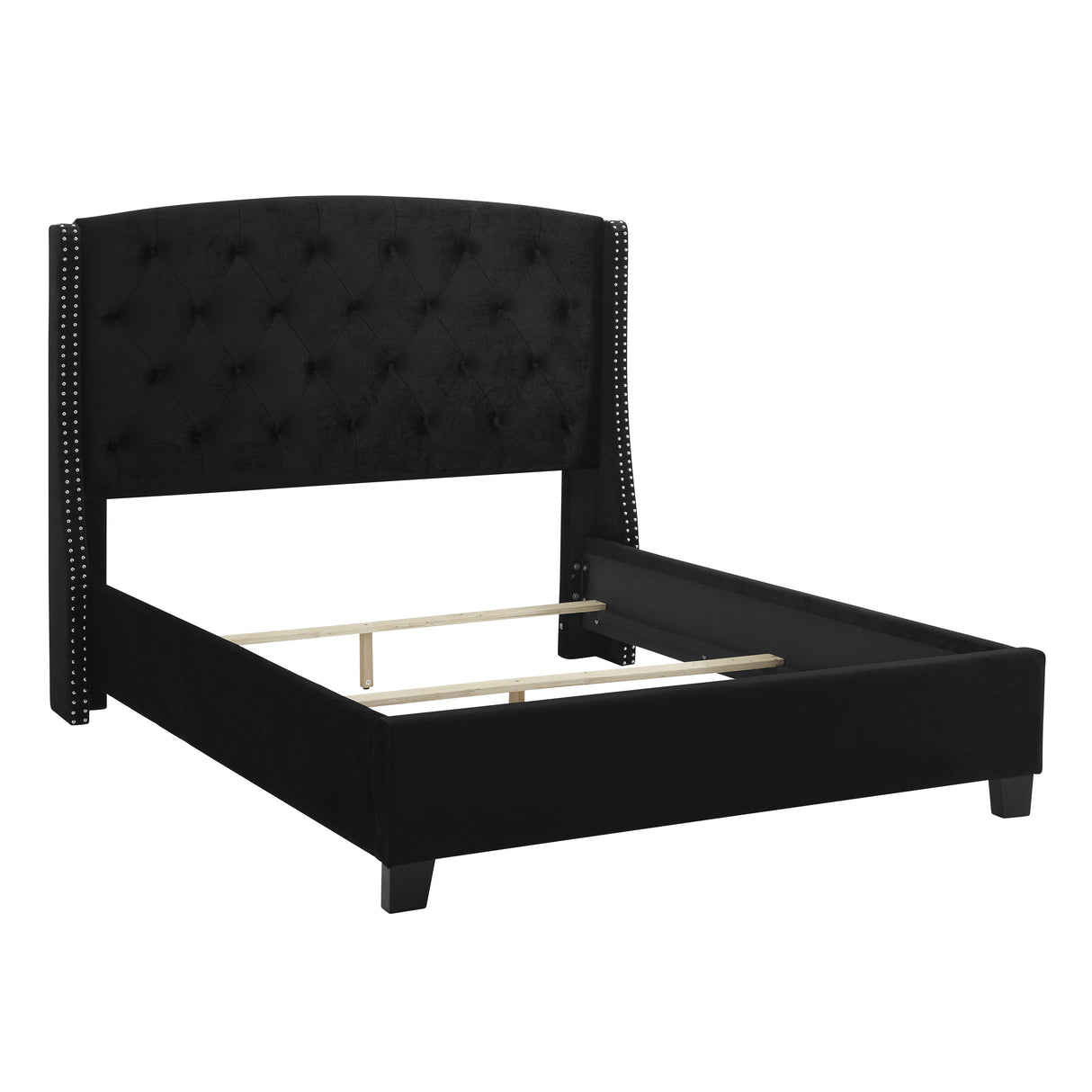 Eva Black King Bed