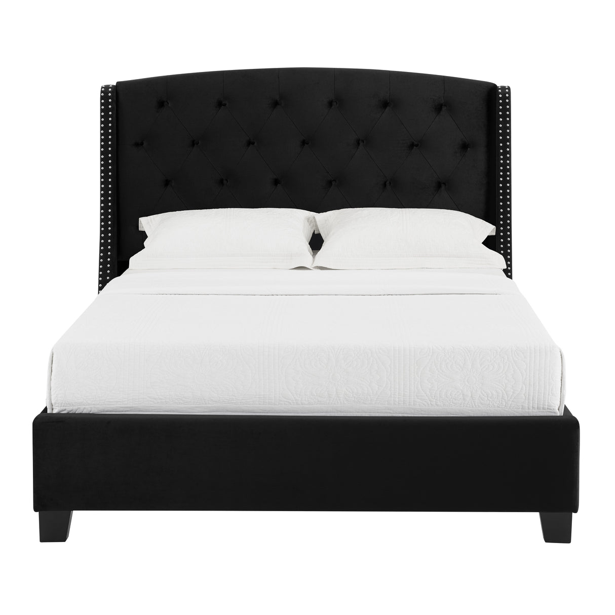 Eva Black King Bed