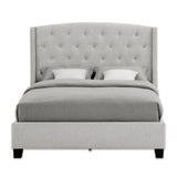 Eva Dove King Bed