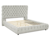 Flory Dove King Bed