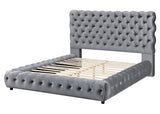 Flory Grey King Bed
