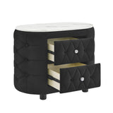 NATALIA NIGHT STAND BLACK