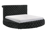 Brigitte Black Queen Storage Bed
