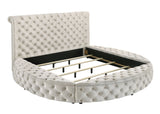 Brigitte Cream Queen Storage Bed