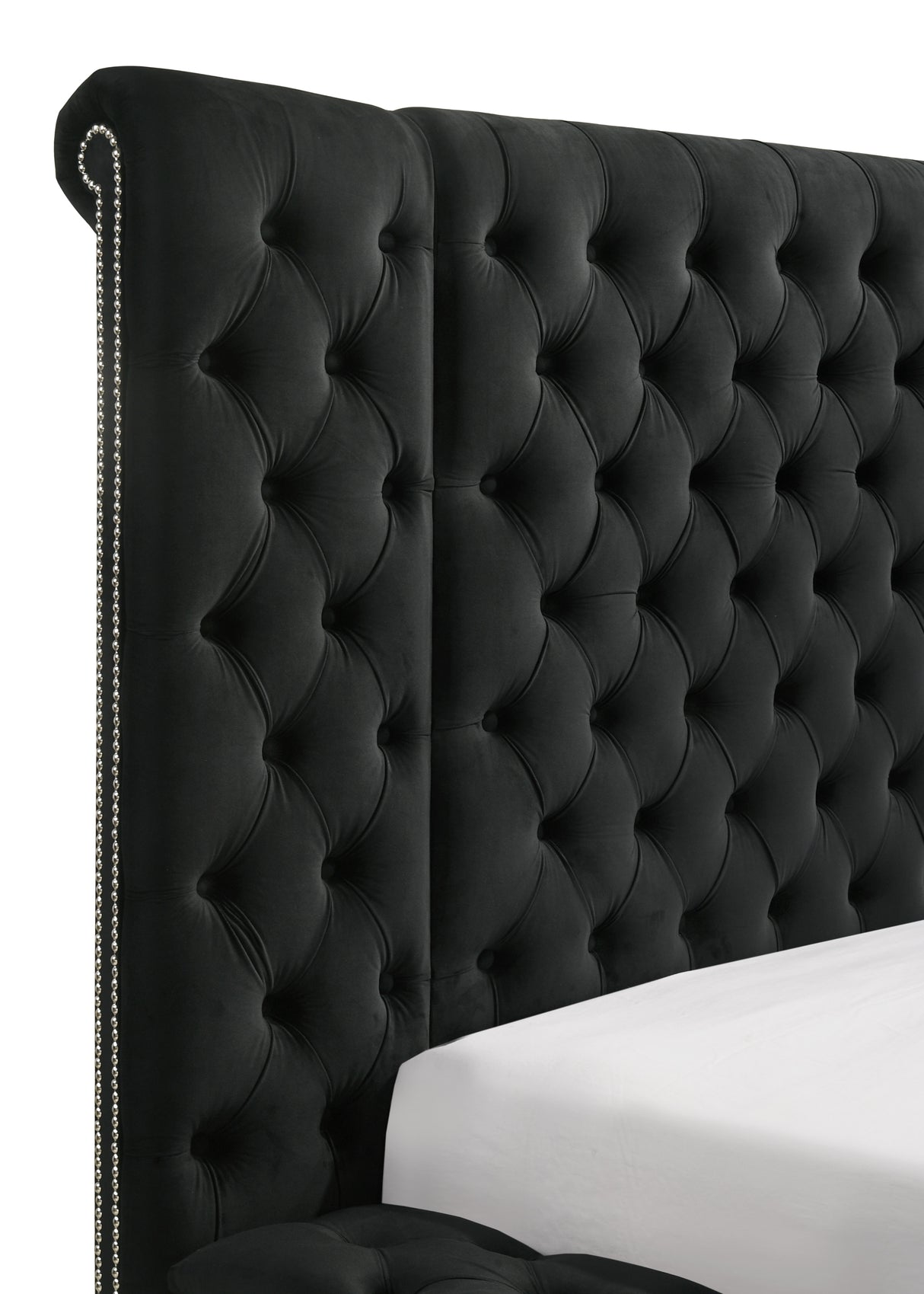 Liliana Black Queen Storage Bed