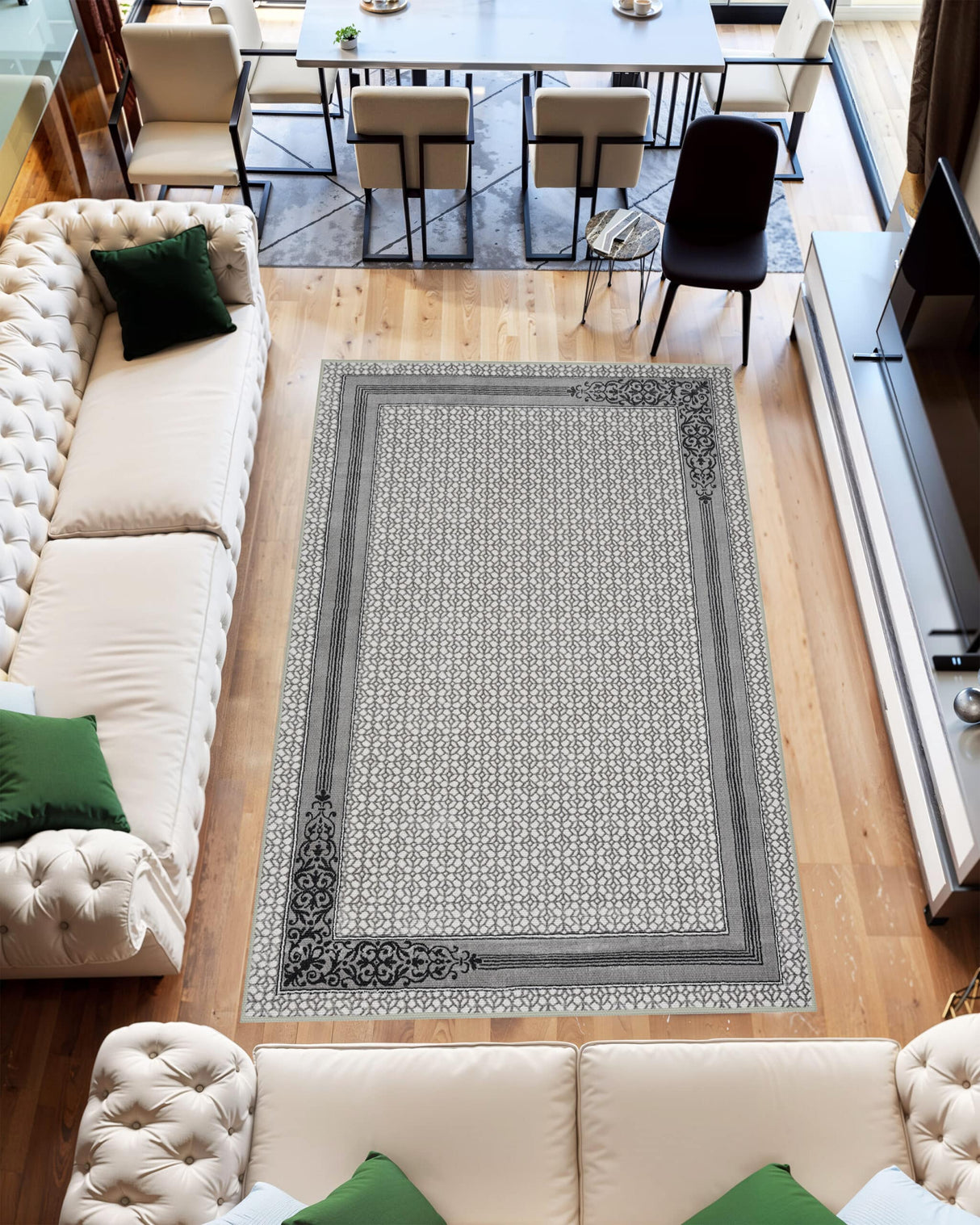 Signature Area Rug 5204 Grey