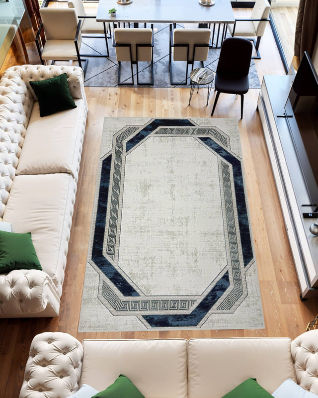 Signature Area Rug 5206 Navy