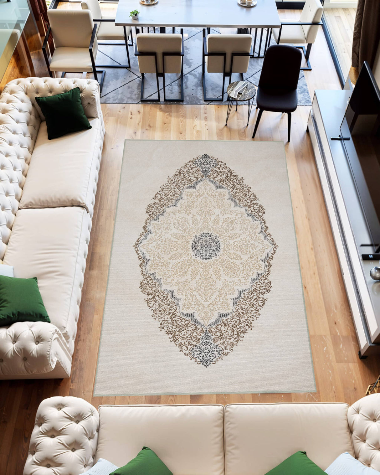 Signature Area Rug 5208 Cream