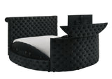 Voltare Black King Storage Bed