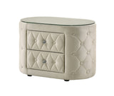 VOLTARE NIGHT STAND IVORY