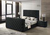 Josephine Black King Bed