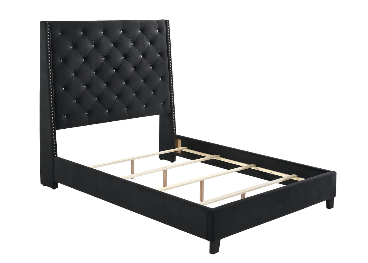 Chantilly Black King Bed