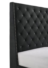 Chantilly Black King Bed