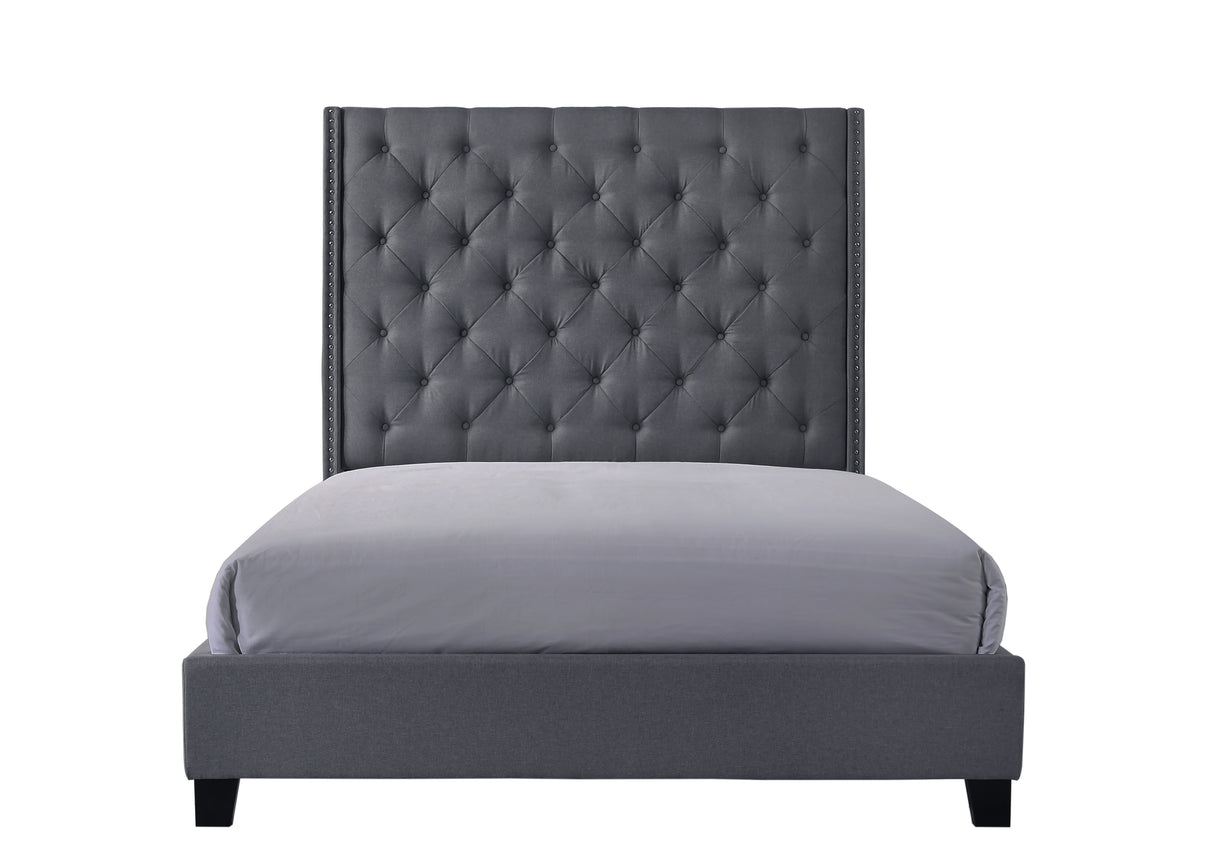 Chantilly Grey King Bed