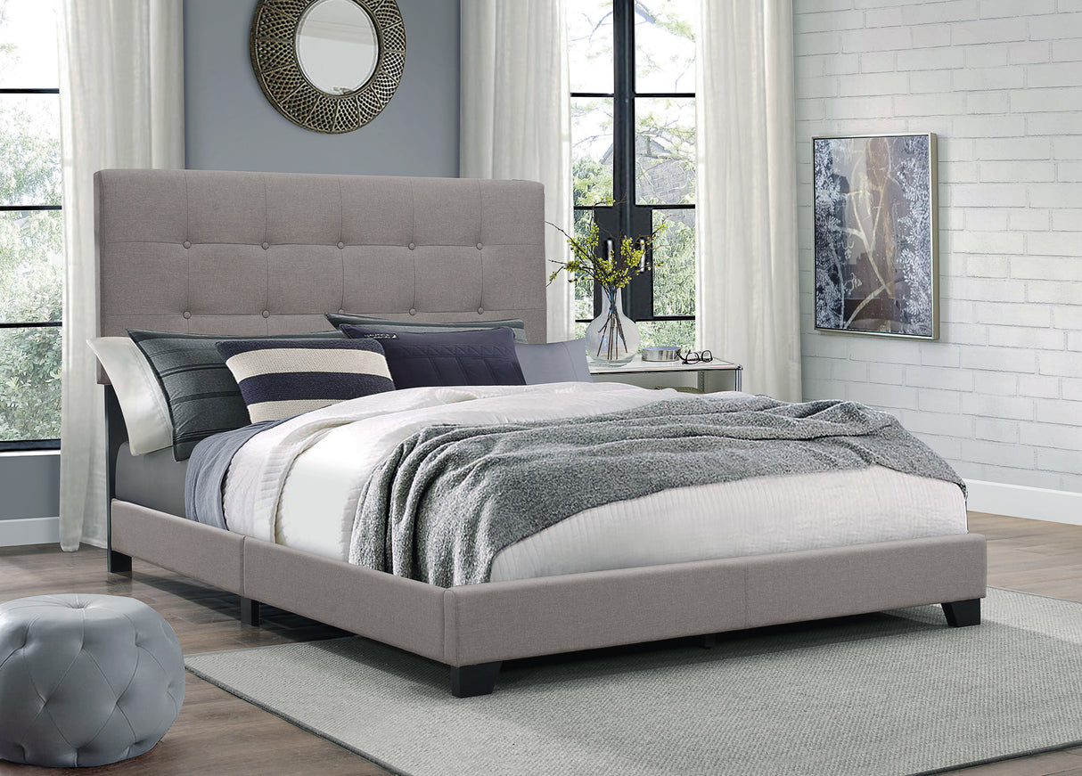 Florence Grey Queen Bed