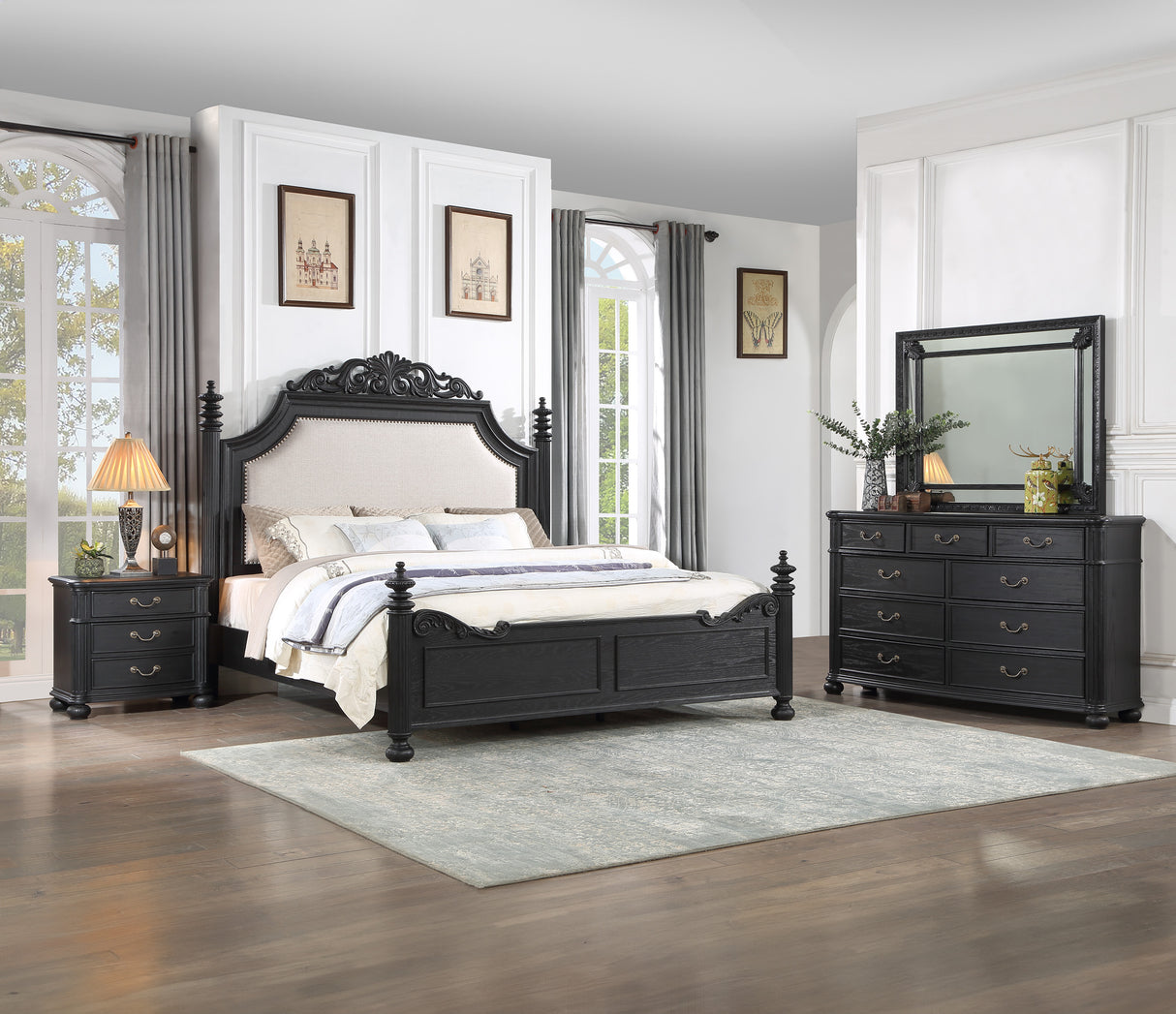 Kingsbury Dresser/Mirror set