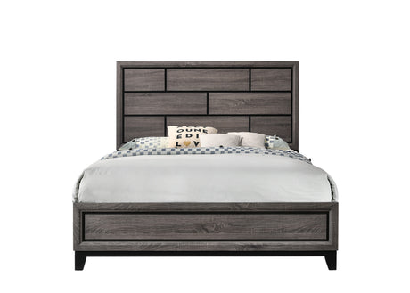 Akerson Grey Bedroom Group Queen bed