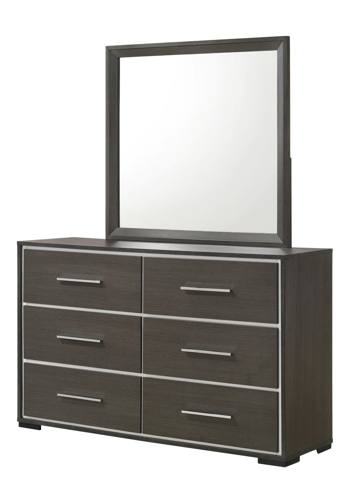 Number dresser and mirror