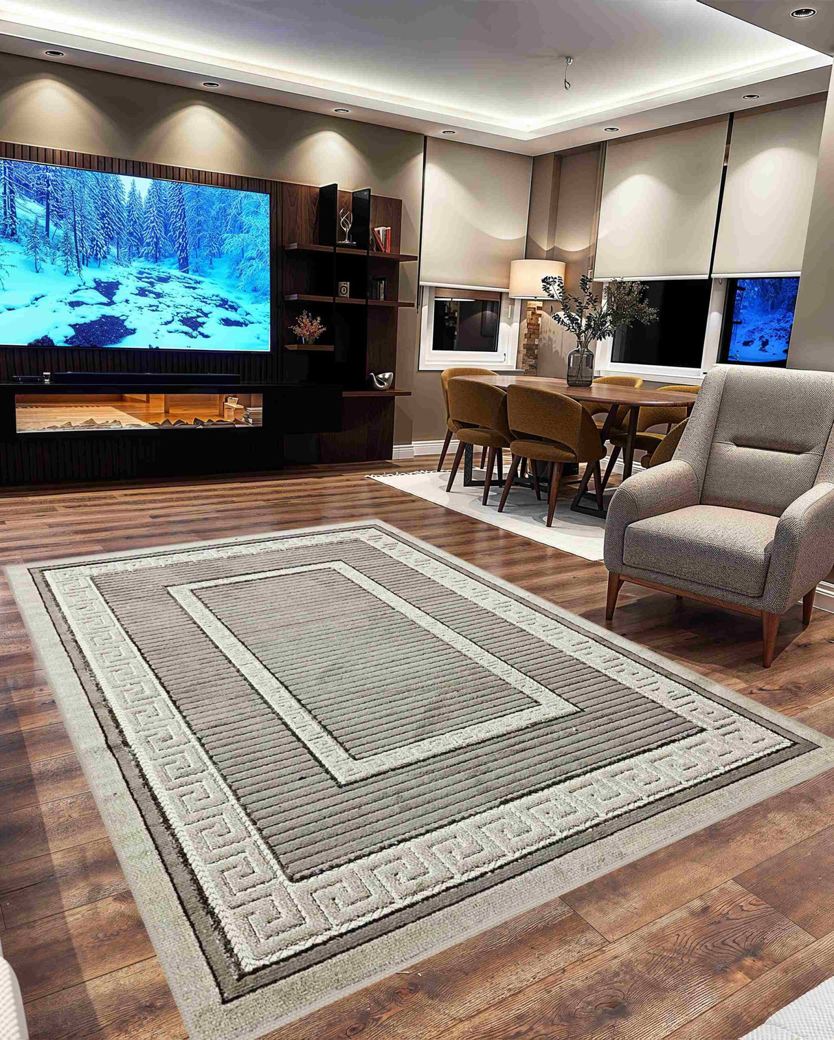 Tribal Area Rug 5514