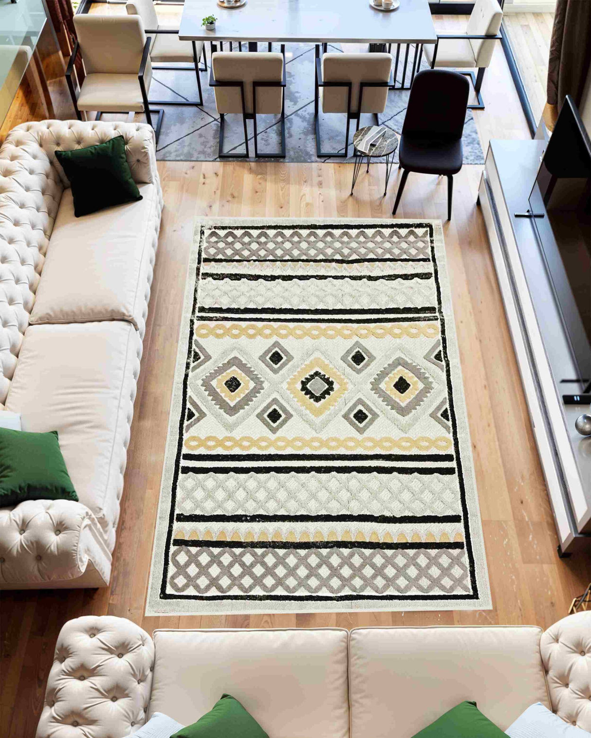 Tribal Area Rug 5515