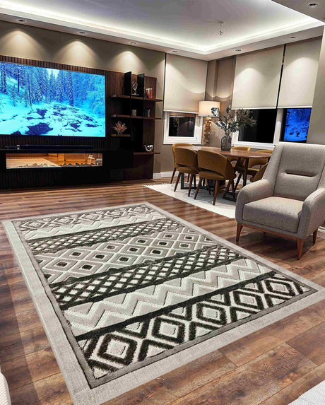Tribal Area Rug 5517
