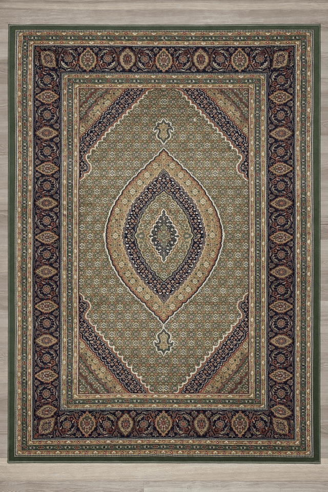 Bursa Area Rug 55331 Green