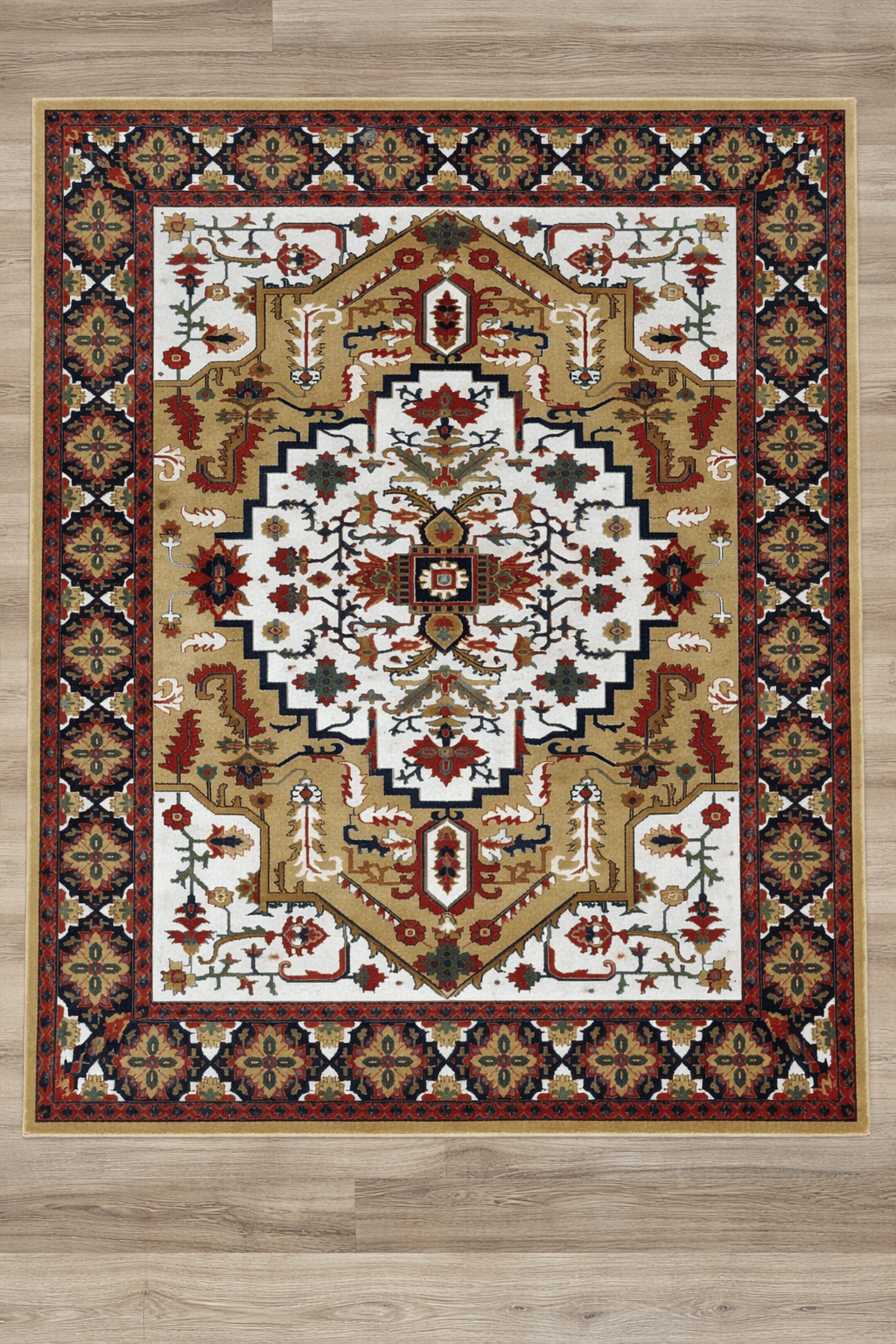 Bursa Area Rug 55334 Beige