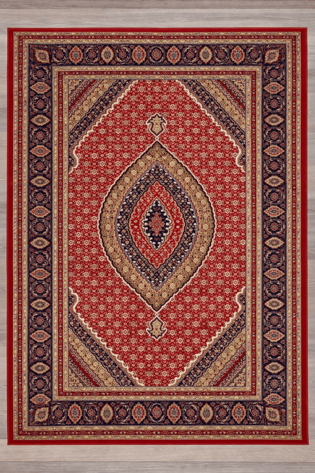 Bursa Area Rug 55336 Red