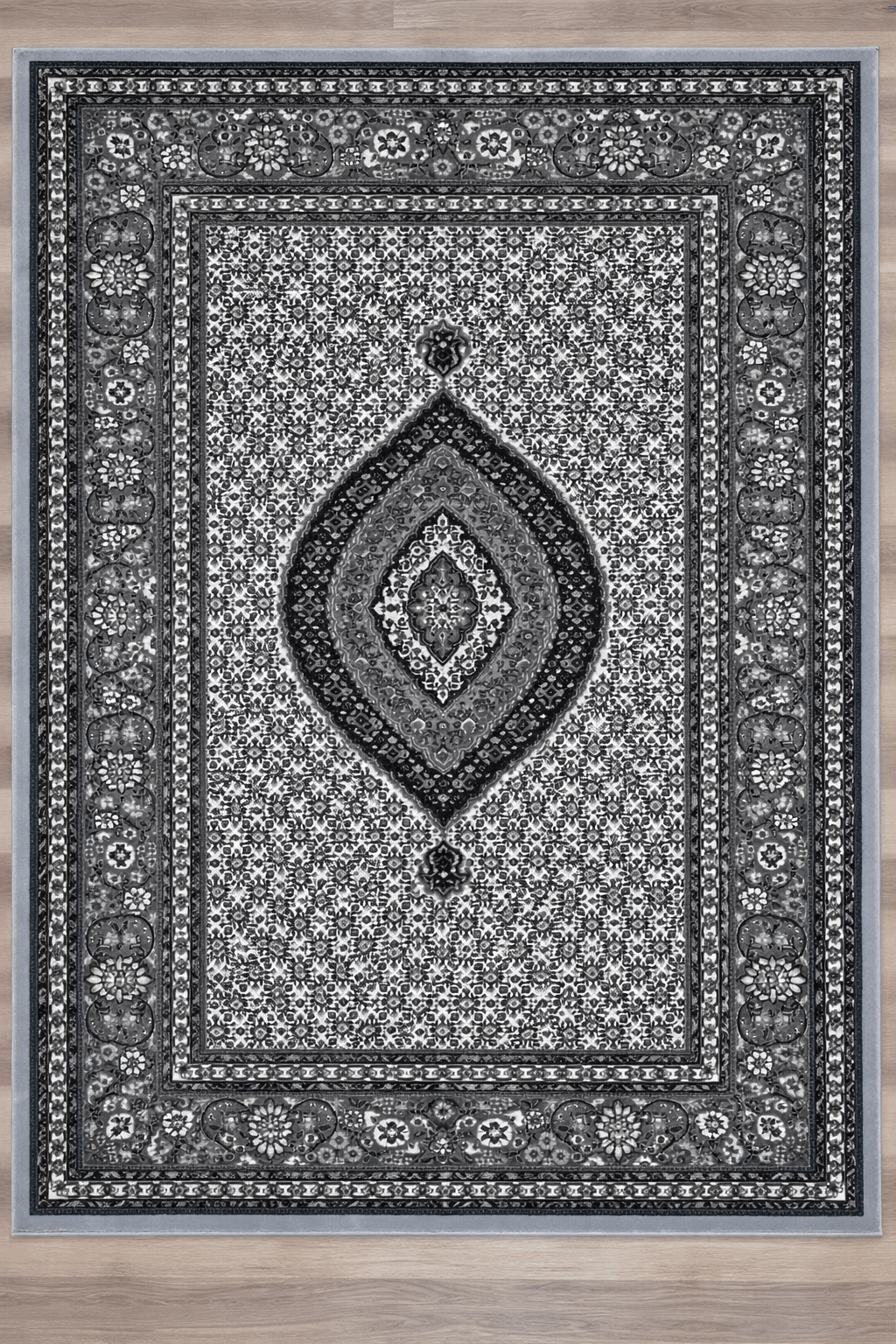 Bursa Area Rug 55337 Grey