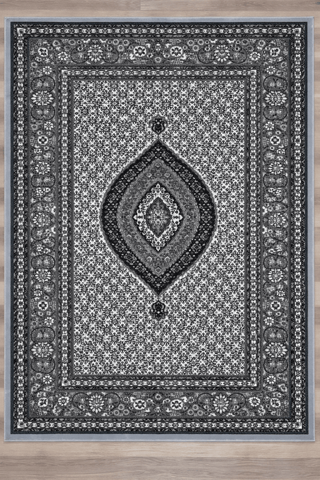 Bursa Area Rug 55337 Grey