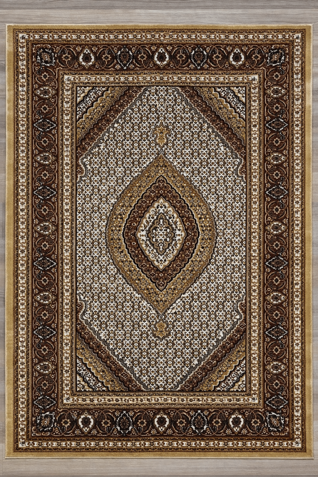 Bursa Area Rug 55339 Brown