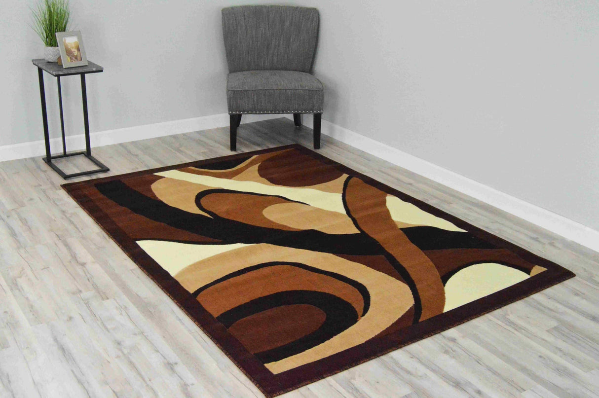 Rima Area Rug 5720 Brown