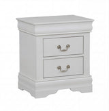 Louis Philip Greige Bedroom Group nightstand
