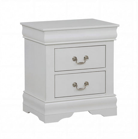 Louis Philip Greige Bedroom Group nightstand