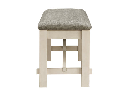 Maribelle 6p with Bench Chalk Warmgrey