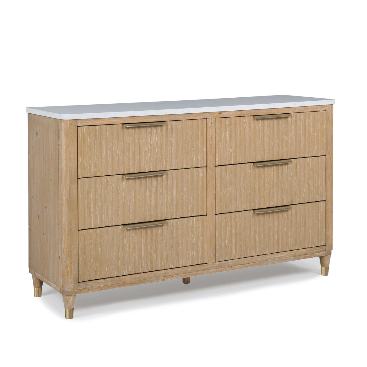 Kara Bedroom Set - Cerused Natural