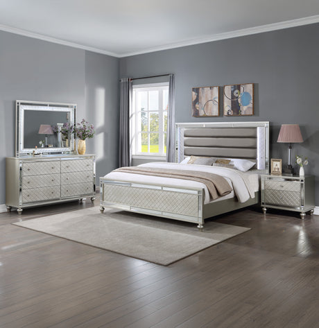 Cristian Bedroom Group Champagne set