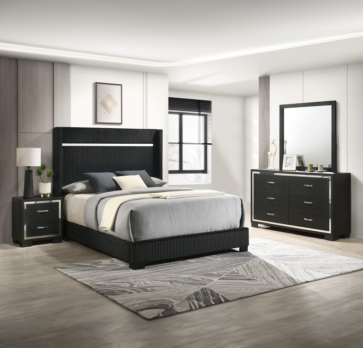 Gennro Bedroom Group set