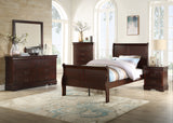 Louis Philip Cherry Bedroom Group